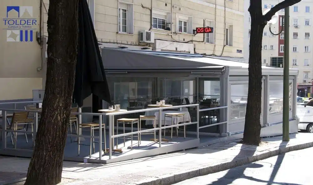 Marbella 05 Pérgola para el Restaurante Marbella e Principe de Vergara, 276, Madrid