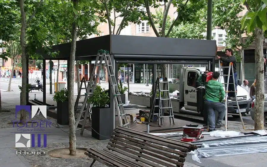 Visp Curtidores 2 En construcción, proximamente más fotografías de la pérgola terminada