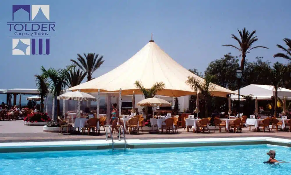 Conoides 6 Cono del Hotel Riu Palace Maspalomas (Canarias), fabricado e instalado por Tolder.