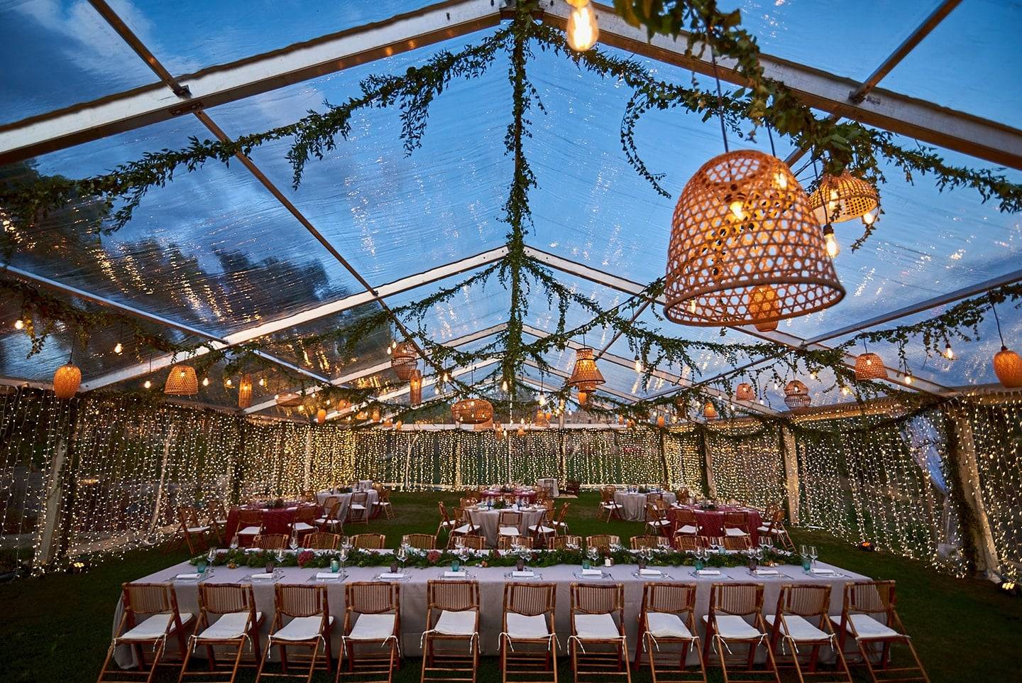 Carpas para bodas y eventos en casa