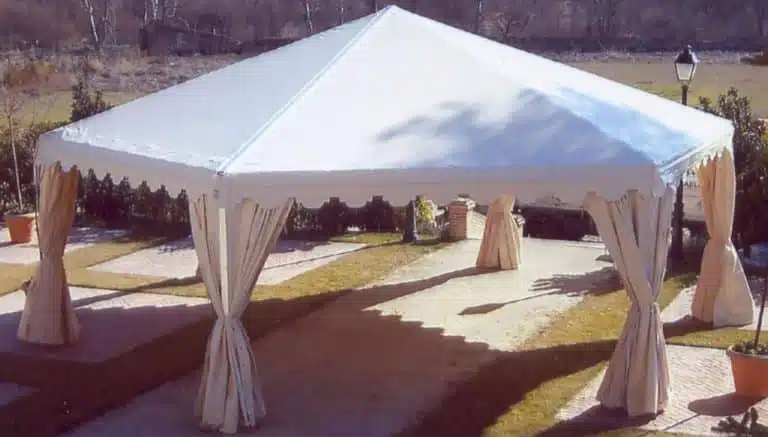 Carpa hexagonal de 10 m - Tolder