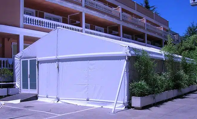 Carpas de 8x12 dos aguas - Tolder