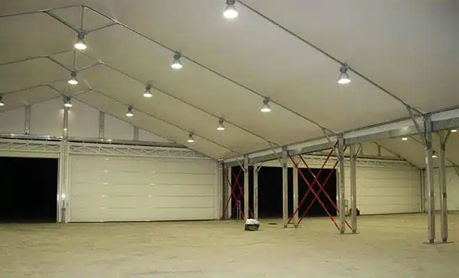 Hangar para helicópteros - Tolder