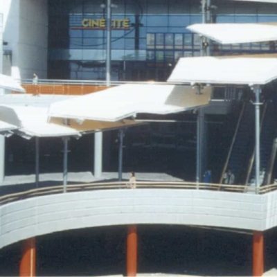 Arquitectura textil centro comercial Nassica Tolder