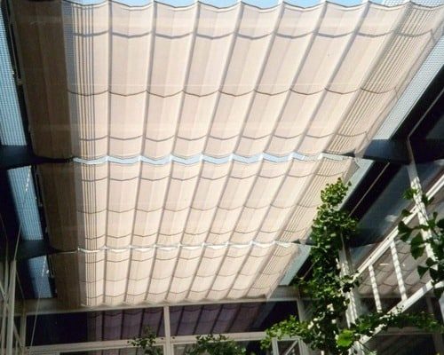 Toldos planos motorizados edificio de oficinas del Instituto Madrileño de la Salud Tolder 2