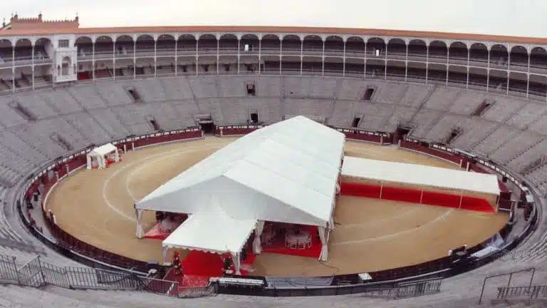 Plaza toros ventas carpas tolder