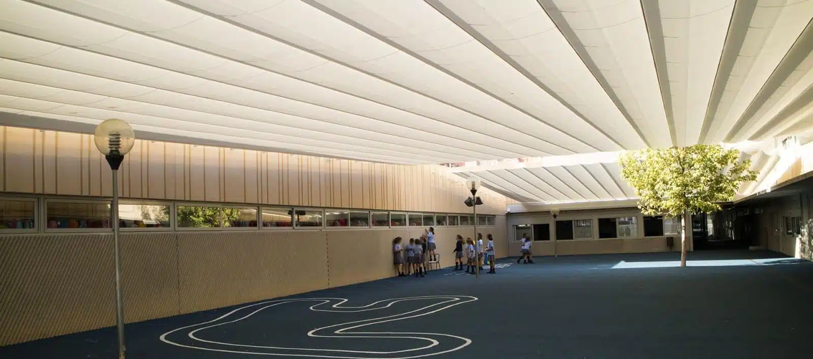 Toldos para colegios de Tolder