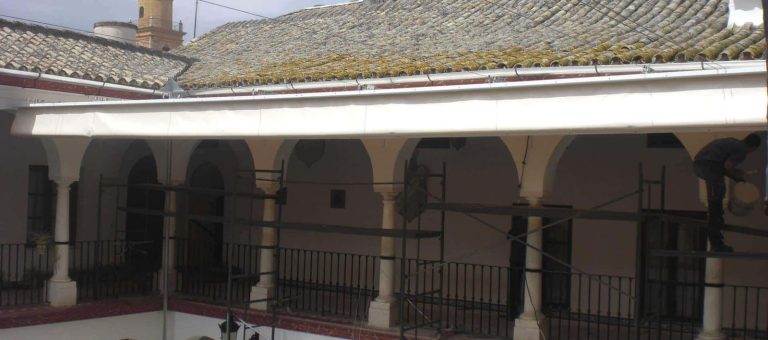 Toldos planos motorizados Monasterio Purísima Concepción Tolder